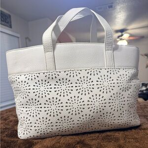 White Talbots Tote Bag